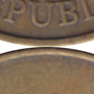 Ausschnitt zur Qualitätsprüfung vom Digitalen Bild Qualität