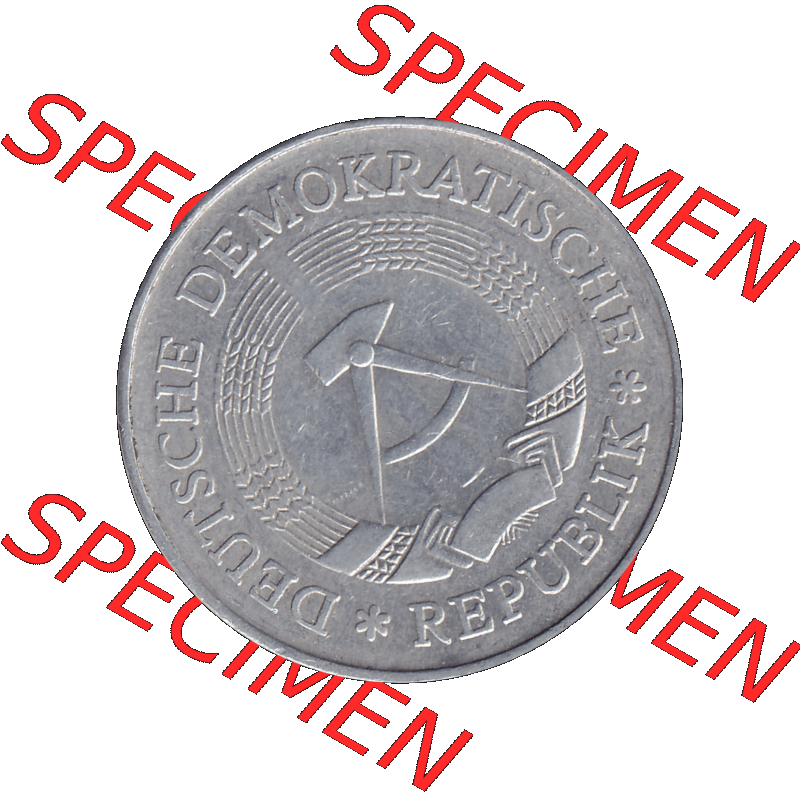 DDR Münze Umlaufmünze / Kursmünze 1972-1990, A 1 Mark 1978-01. Bildmaterial als transparente PNG-Grafik mit der Vorderseite der 1 Mark Münzen der DDR. Hier im... Sammlung