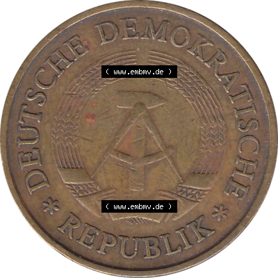DDR Münze Umlaufmünze / Kursmünze 1969-1990, 20 Pfennig 1969-34, 1960er Jahre, DDR-Telefonmünze. Bildmaterial als transparente PNG-Grafik mit der Vorderseite... Sammlung