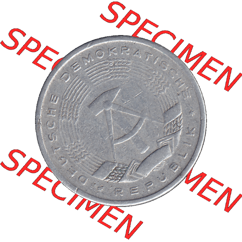 DDR Münze Umlaufmünze / Kursmünze 1958-1990, A 50 Pfennig 1958-1 der DDR-Mark. Vorderseite als transparente PNG-Grafik der 50-Pfennig Münzen der DDR. Hier im... Sammlung