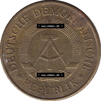 DDR Münze Umlaufmünze / Kursmünze 1969-1990, 20 Pfennig 1969 (Stück 8), DDR-Telefonmünze. Bildmaterial als transparente PNG-Grafik... Sammlung