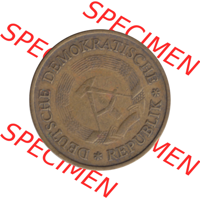 DDR Münze Umlaufmünze / Kursmünze 1969-1990, 20 Pfennig 1969-16, 1960er Jahre, DDR-Telefonmünze. Bildmaterial als transparente PNG-Grafik mit der Vorderseite... Sammlung