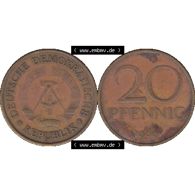 DDR Münze Umlaufmünze / Kursmünze 1969-1990, 20 / Zwanzig Pfennig 1969-42, 1960er Jahre, DDR-Telefonmünze. Bildmaterial als transparente PNG-Grafik... Sammlung