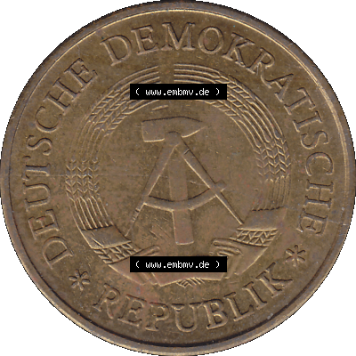 DDR Münze Umlaufmünze / Kursmünze 1969-1990, 20 Pfennig 1969-03, DDR-Telefonmünze. Vorderseite als transparente PNG-Grafik der 20-Pfennig Telefon-Münzen... Sammlung