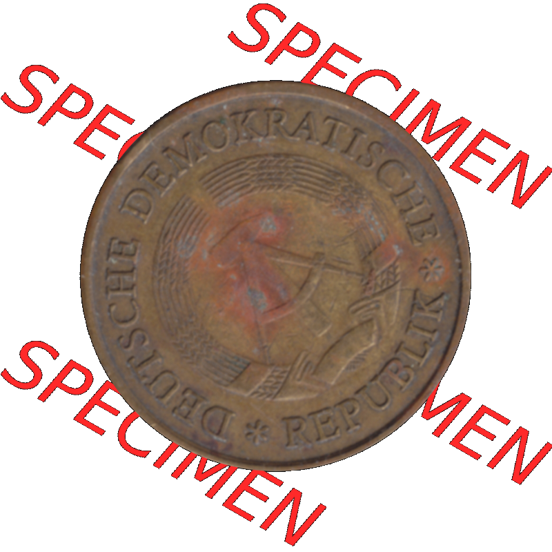 DDR Münze Umlaufmünze / Kursmünze 1969-1990, 20 Pfennig 1969-11, 1960er Jahre, DDR-Telefonmünze. Bildmaterial als transparente PNG-Grafik mit der Vorderseite... Sammlung