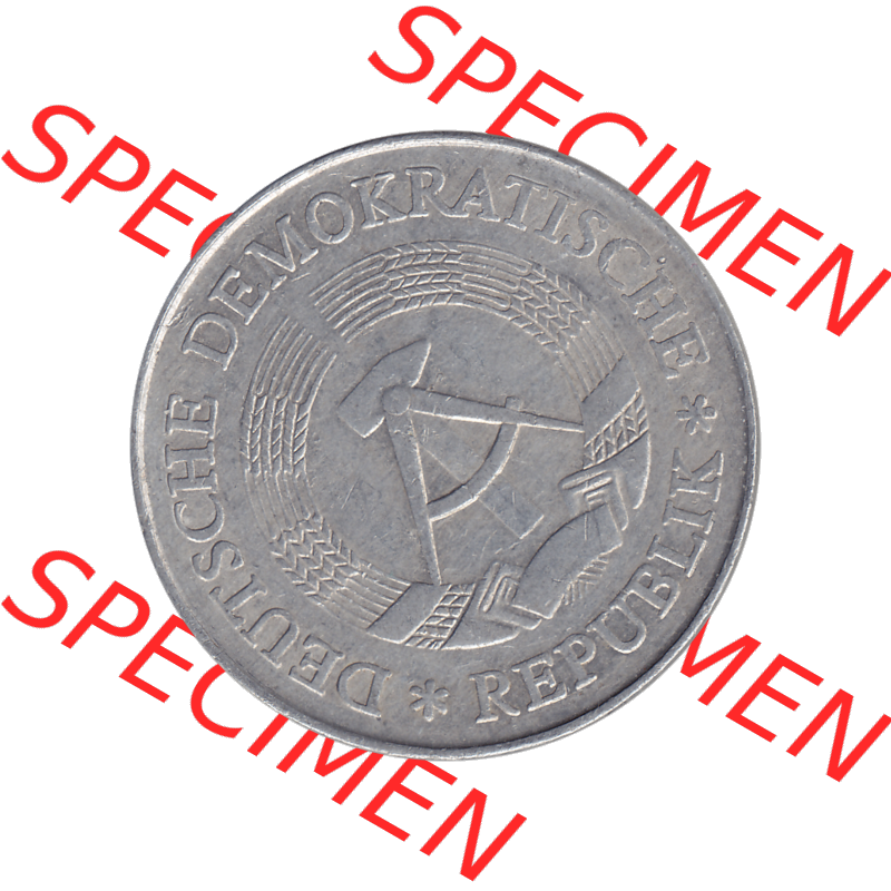 DDR Münze Umlaufmünze / Kursmünze 1972-1990, A 2 Mark 1978. Vorderseite als transparente PNG-Grafik der 2 / Zwei-Mark Münzen der DDR. Hier im online Katalog... Sammlung