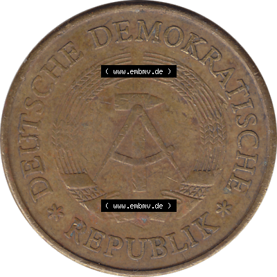 DDR Münze Umlaufmünze / Kursmünze 1969-1990, 20 Pfennig 1969-29, 1960er Jahre, DDR-Telefonmünze. Bildmaterial als transparente PNG-Grafik mit der Vorderseite... Sammlung