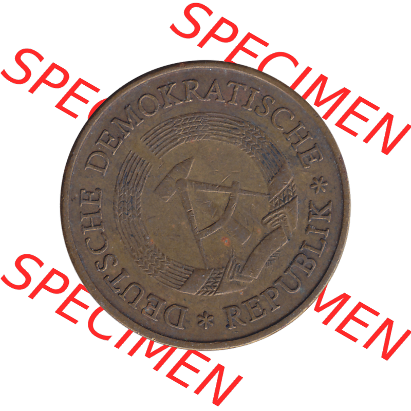DDR Münze Umlaufmünze / Kursmünze 1969-1990, 20 Pfennig 1969-28, 1960er Jahre, DDR-Telefonmünze. Bildmaterial als transparente PNG-Grafik mit der Vorderseite... Sammlung