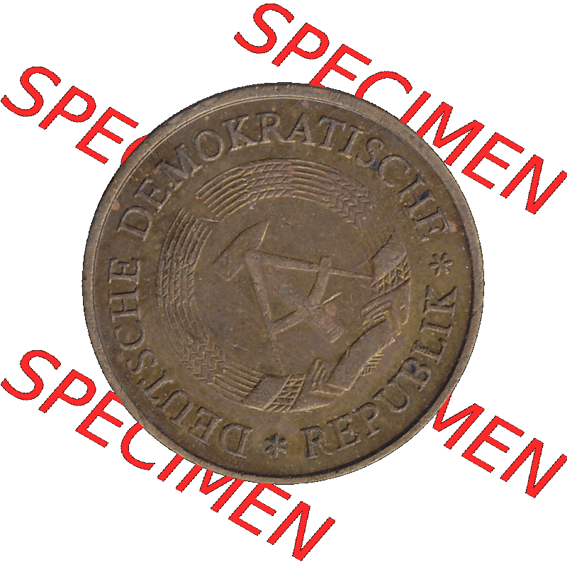 DDR Münze Umlaufmünze / Kursmünze 1969-1990, 20 Pfennig 1969-05, DDR-Telefonmünze. Vorderseite als transparente PNG-Grafik der 20-Pfennig Telefon-Münzen... Sammlung