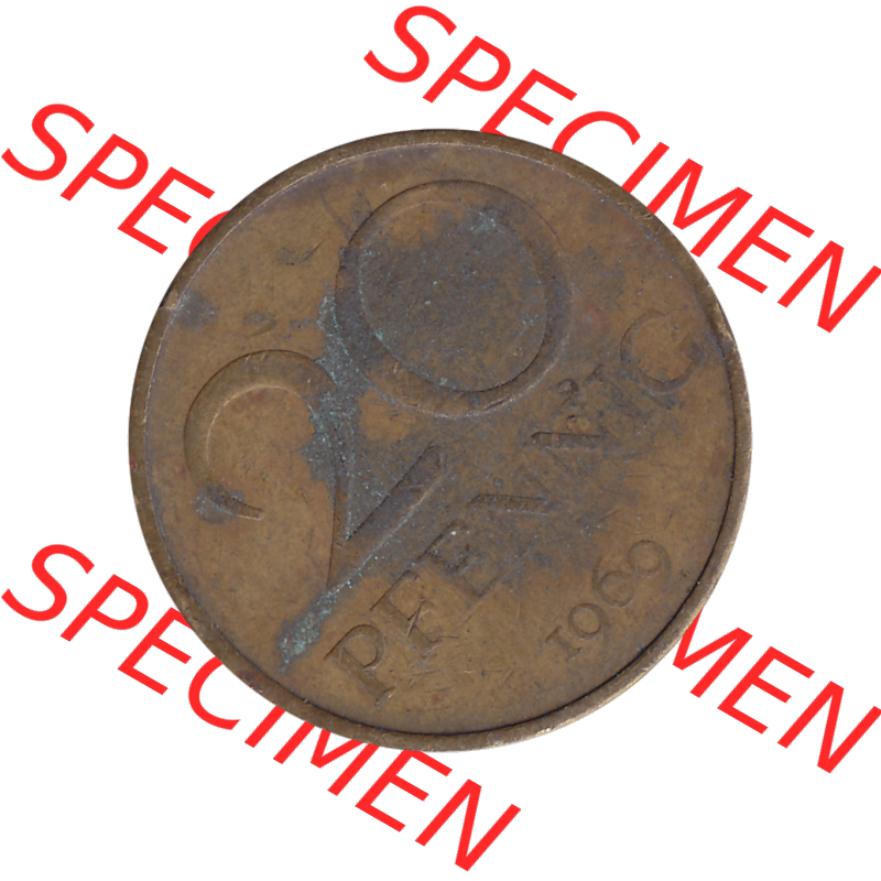 DDR Münze Umlaufmünze / Kursmünze 1969-1990, 20 Pfennig 1969-29, 1960er Jahre, DDR-Telefonmünze. Bildmaterial als transparente PNG-Grafik mit der Rückseite... Sammlung