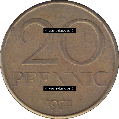 sich 20 / Zwanzig Pfennig-Stücke, bzw. Münzen Sammlung