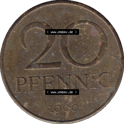 sich 20 / Zwanzig Pfennig-Stücke, bzw. Münzen Sammlung