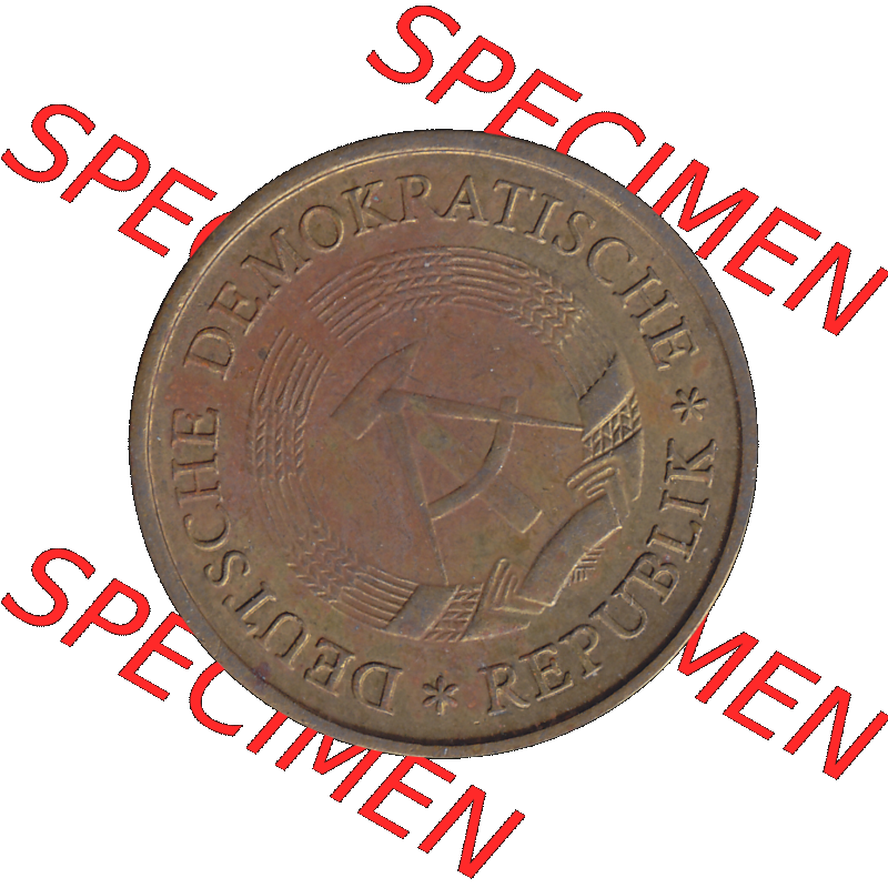 DDR Münze Umlaufmünze / Kursmünze 1969-1990, 20 Pfennig 1969-02, DDR-Telefonmünze. Vorderseite als transparente PNG-Grafik der 20-Pfennig Telefon-Münzen... Sammlung