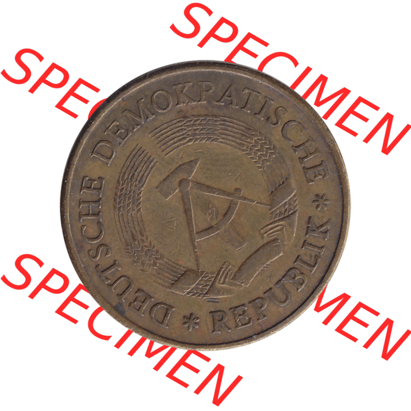 DDR Münze Umlaufmünze / Kursmünze 1969-1990, 20 Pfennig 1969-31, 1960er Jahre, DDR-Telefonmünze. Bildmaterial als transparente PNG-Grafik mit der Vorderseite... Sammlung