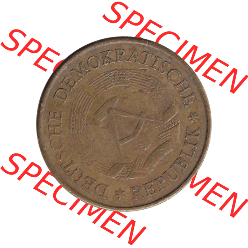 DDR Münze Umlaufmünze / Kursmünze 1969-1990, 20 Pfennig 1969-29, 1960er Jahre, DDR-Telefonmünze. Bildmaterial als transparente PNG-Grafik mit der Vorderseite... Sammlung