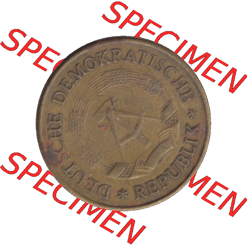 DDR Münze Umlaufmünze / Kursmünze 1969-1990, 20 Pfennig 1969-22, 1960er Jahre, DDR-Telefonmünze. Bildmaterial als transparente PNG-Grafik mit der Vorderseite... Sammlung