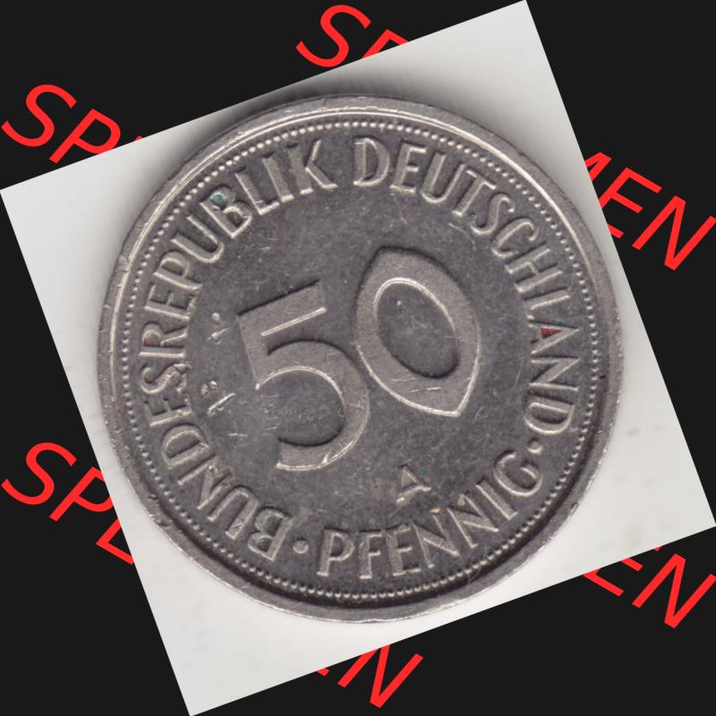 1990-2001, 50 Pfennig 1993 A Sammlung