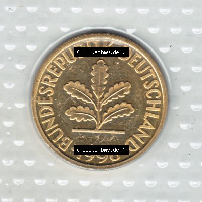 Münze der BRD Deutschland Umlaufmünze 1950-2001, 10 Pfennig (2) Sammlung
