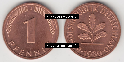 Münze aus Deutschland Sammlung