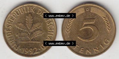 Münze aus Deutschland Sammlung