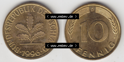 Münze aus Deutschland Sammlung