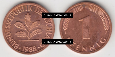 Münze aus Deutschland Sammlung