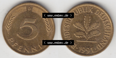 Münze aus Deutschland Sammlung