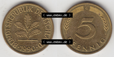 Münze aus Deutschland Sammlung