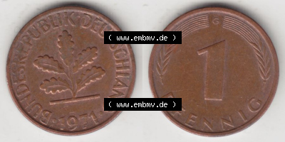 Münze aus Deutschland Sammlung