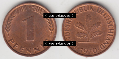 Münze aus Deutschland Sammlung