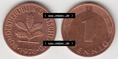 Münze aus Deutschland Sammlung