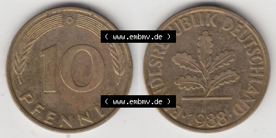 Münze aus Deutschland Sammlung