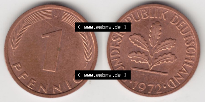 Münze aus Deutschland Sammlung