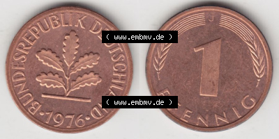 Münze aus Deutschland Sammlung