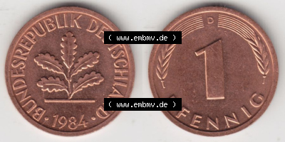 Münze aus Deutschland Sammlung