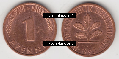 Münze aus Deutschland Sammlung