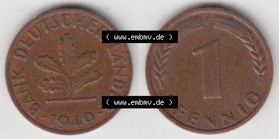 Münze aus Deutschland Sammlung