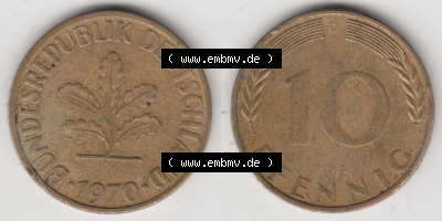 Münze aus Deutschland Sammlung