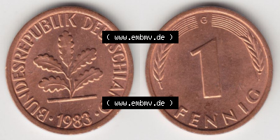 Münze aus Deutschland Sammlung