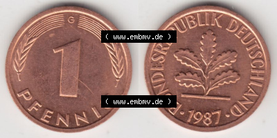 Münze aus Deutschland Sammlung