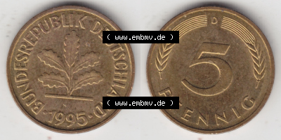 Münze aus Deutschland Sammlung