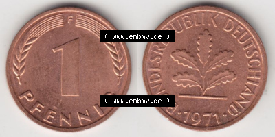 Münze aus Deutschland Sammlung