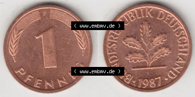 Münze aus Deutschland Sammlung