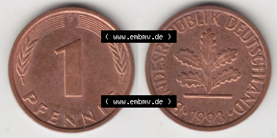 Münze aus Deutschland Sammlung