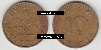 Münze aus Deutschland Sammlung