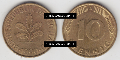 Münze aus Deutschland Sammlung