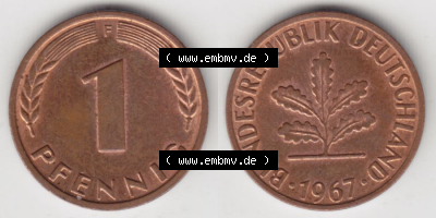 Münze aus Deutschland Sammlung