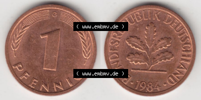 Münze aus Deutschland Sammlung