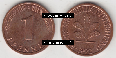 Münze aus Deutschland Sammlung