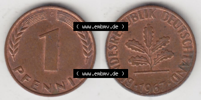 Münze aus Deutschland Sammlung